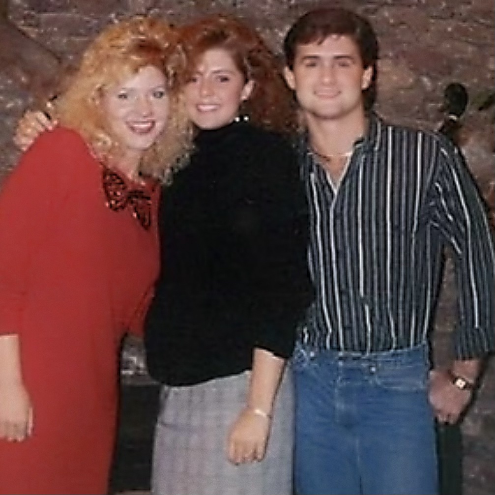 Me and Kevin Davis and Staci in Gadsden, Alabama, circa 1987